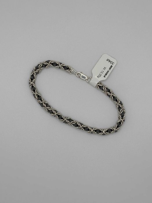 Piękna Nowa Srebrna Bransoletka P. 925, 13,35g NR 271 Best Mobile KRZY