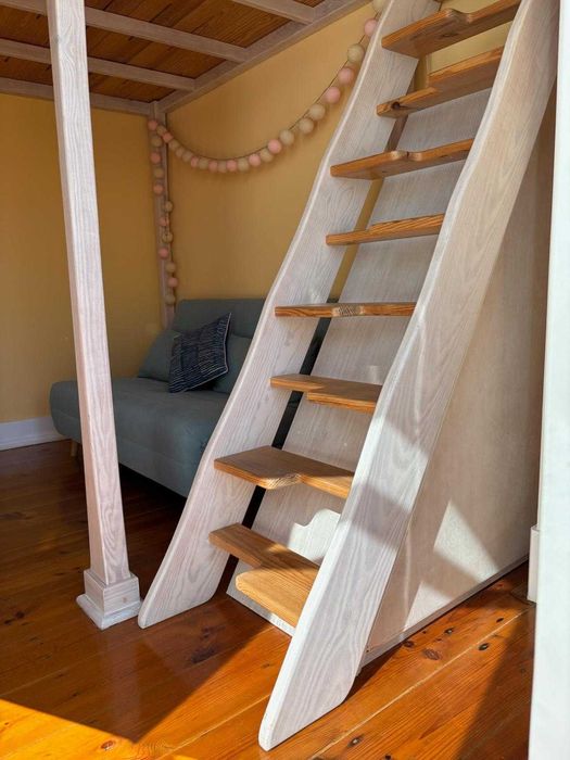 Cama mezzanine/beliche em madeira - Excelente estado