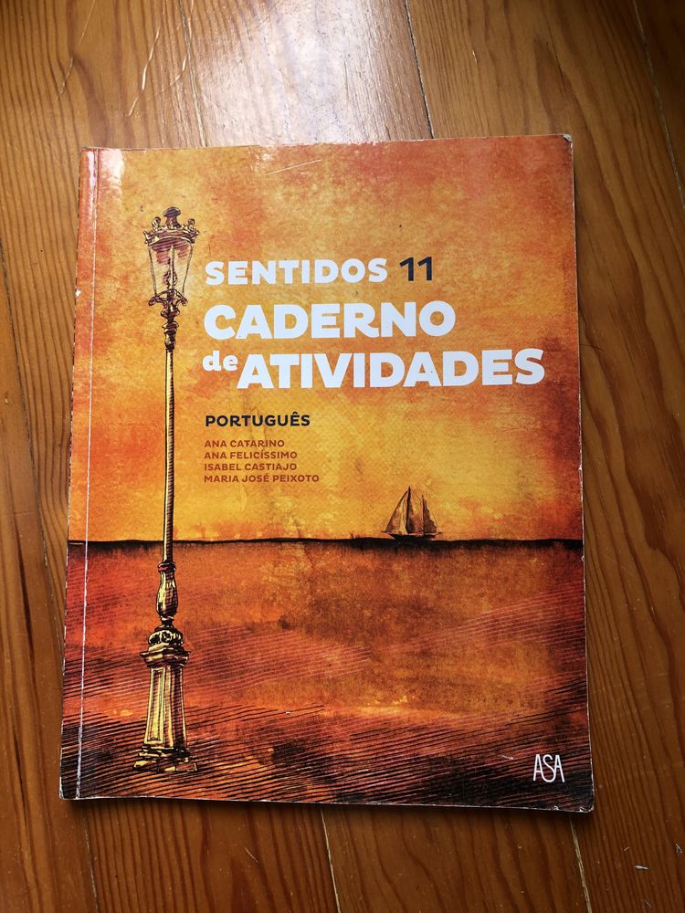 Caderno de atividades, “sentidos” do 11 ano