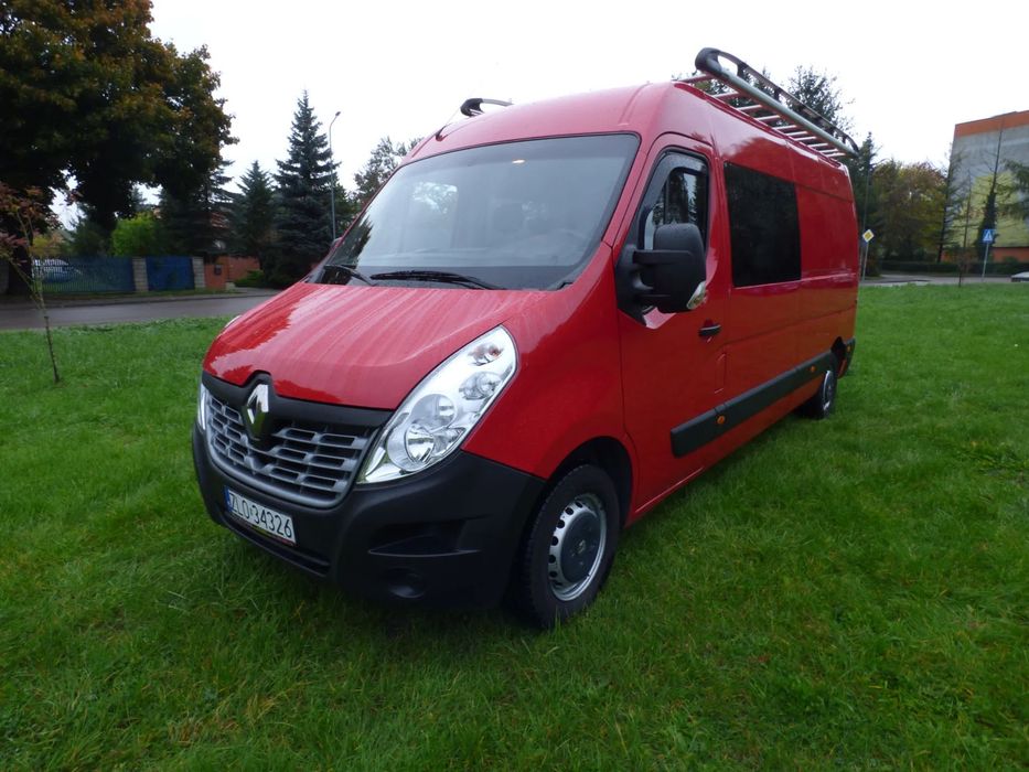 Renault Master  Brygadówka 7-miejsc!!!  Zadbany!!! L3 H2