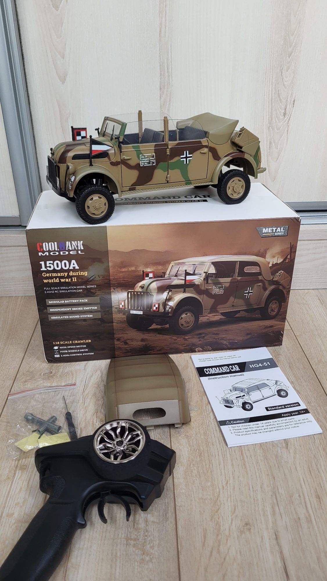 Model rc STEYR 1500 1/18