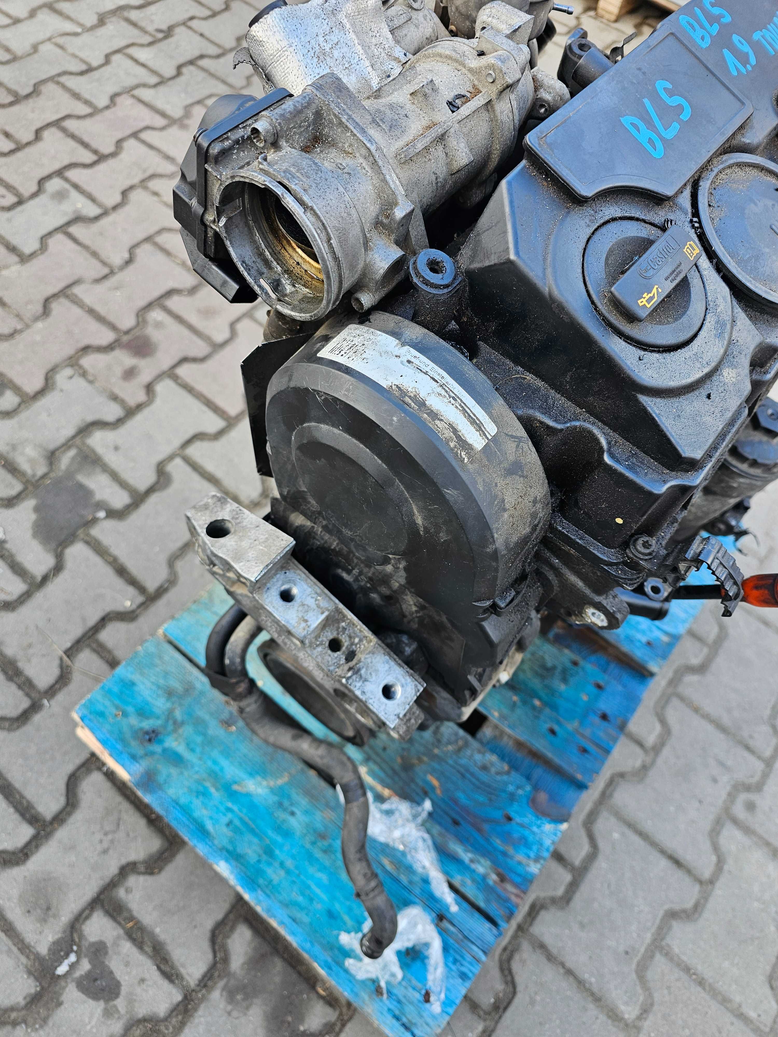 Volkswagen Touran Silnik Kompletny 1.9 TDI Kod Silnika BLS