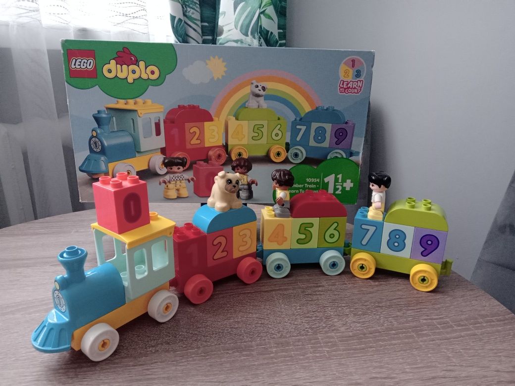 Lego Duplo Ciuchcia Pociąg Cyfry 1,5+