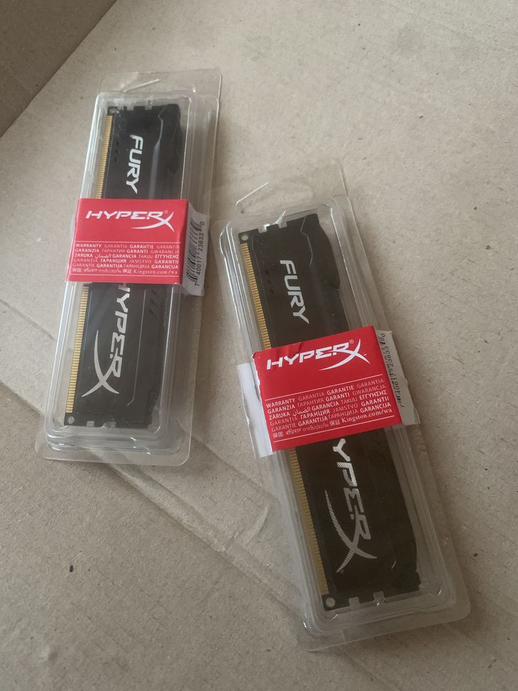 Продам DDR3 HyperX fury 4gb