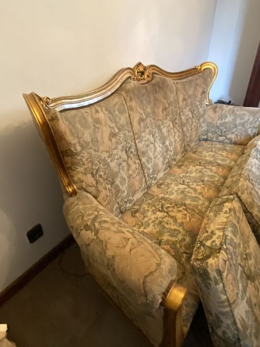 Conjunto de Sofás em Gobelã