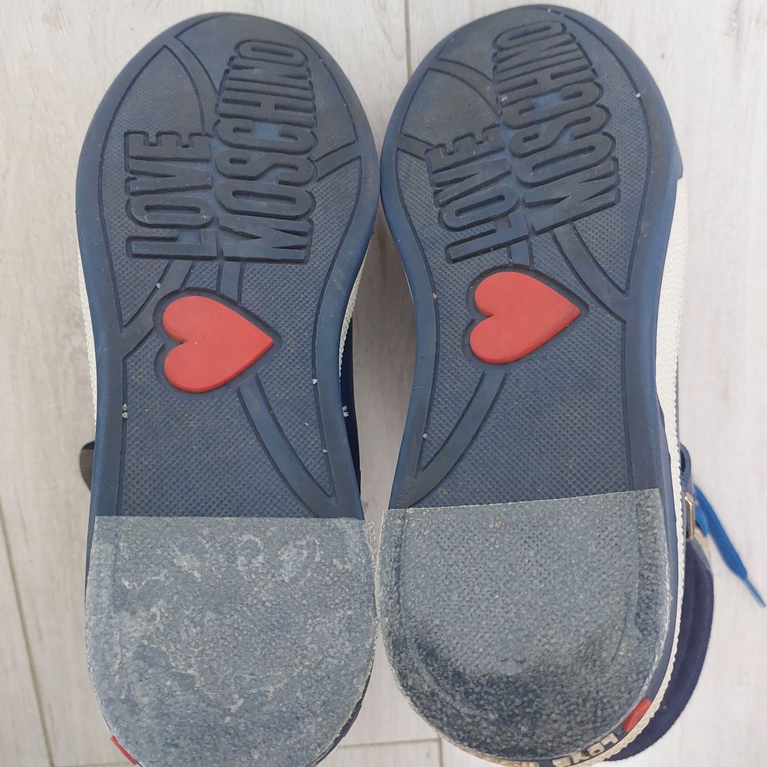 Damskie High Top Sneakers Love Moschino 38