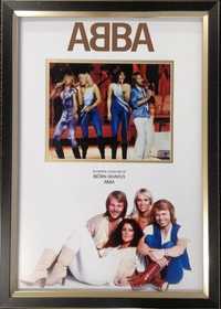 ABBA Autograf Björn Ulvaeus W pięknej oprawie !