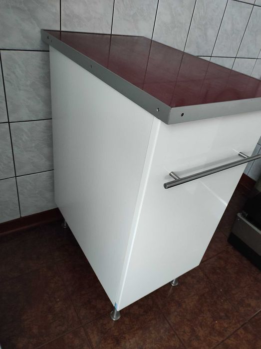 Szafka kuchenna, łazienkowa z szufladami i blatem 40cm kargo zestaw