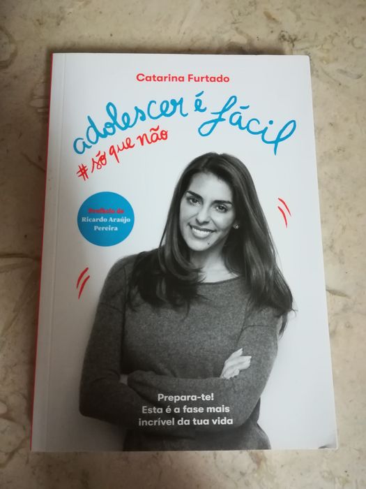 Livro Adolescer é fácil - Catarina Furtado