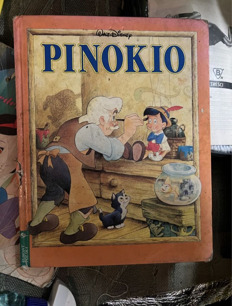 Pinokio Bajka bajki dla dzieci czytanki Wydawnictwo Egmont