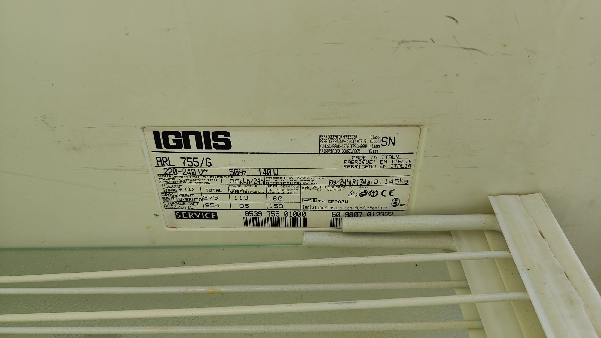 Холодильник Ignis