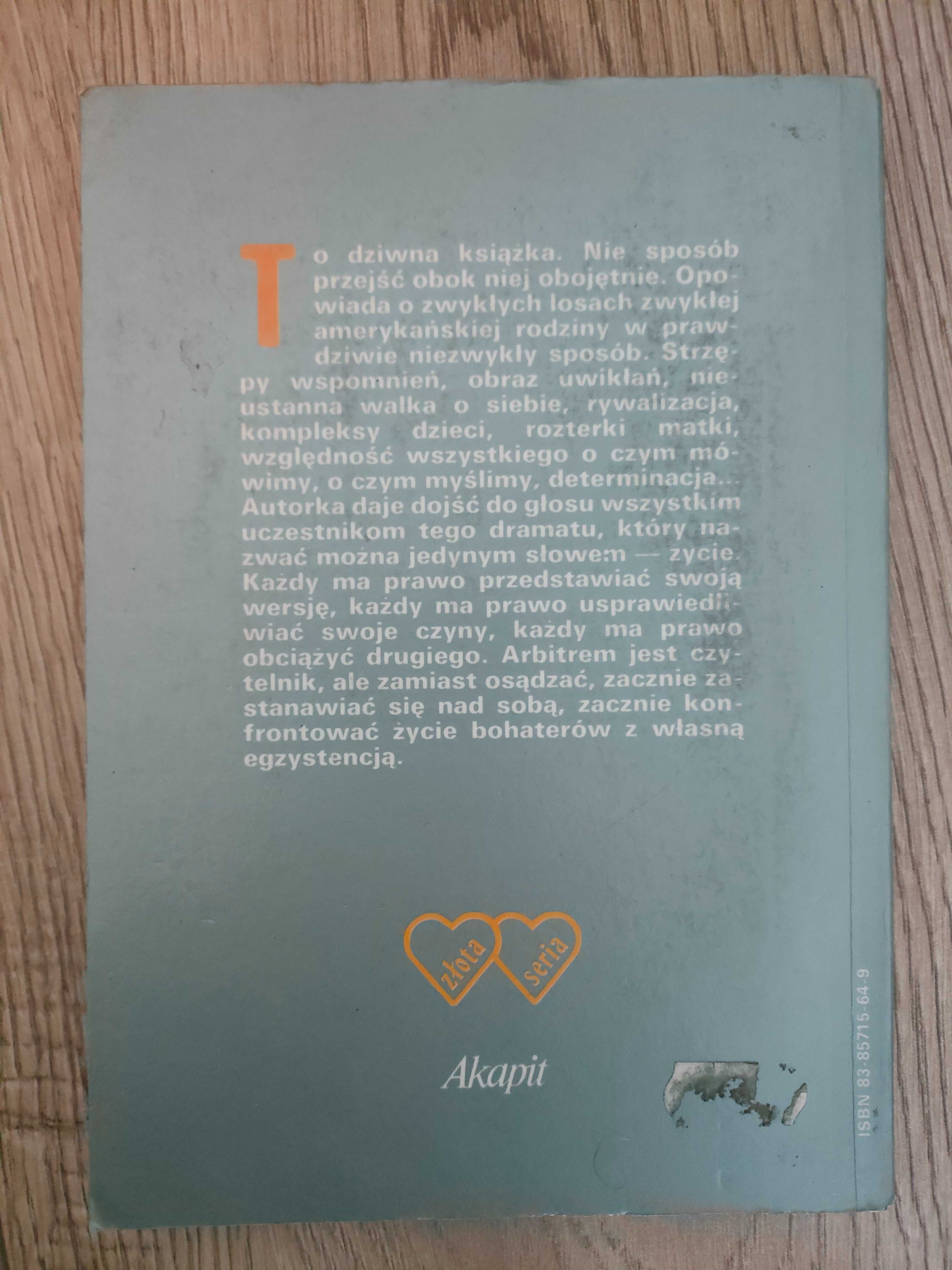 Książka "Obiad w restauracji dla samotnych" Anne Tyler