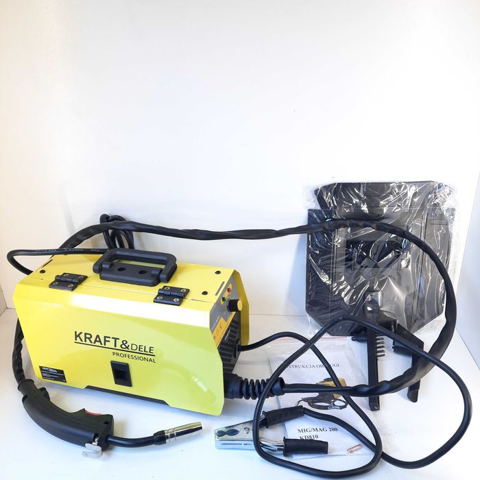 Inwertorowy migomat bezgaz 200A Półautomat spawalniczy MIG/MAG KD810