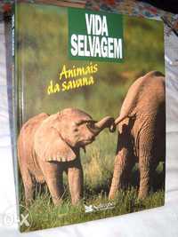 Livro Vida Selvagem - Animais da Savana