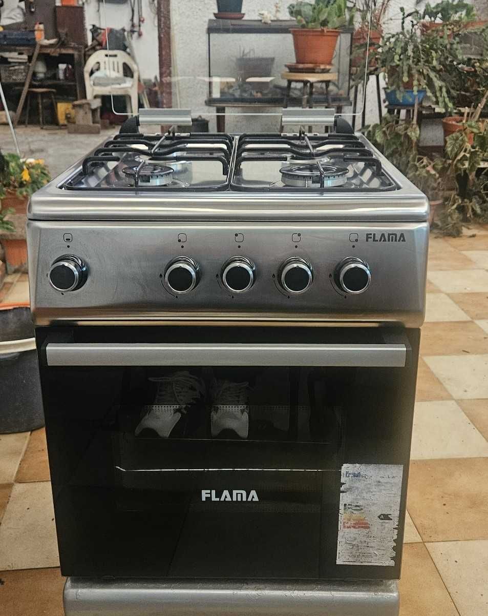 fogao a gas inox flama