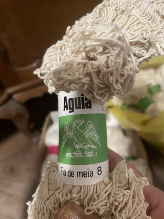 Linhas de crochet varios tipos
