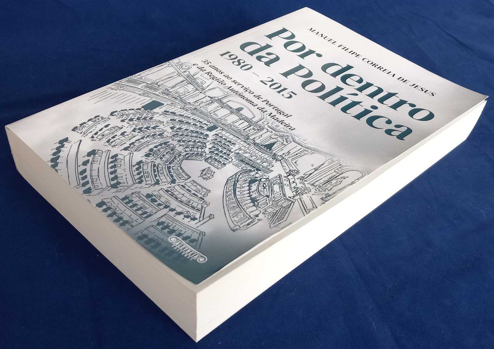 Livro Por Dentro da Política de Manuel Correia de Jesus [Portes Inc]