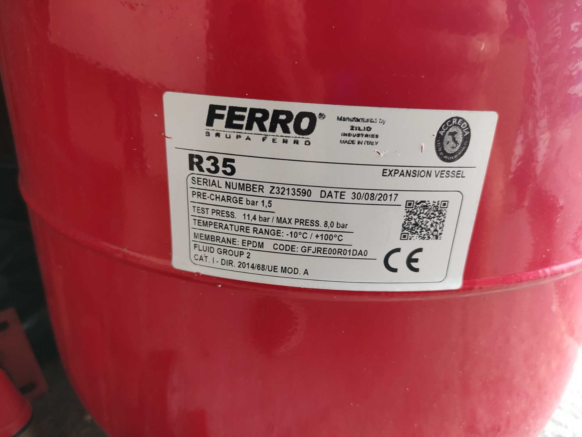 Ferro Naczynie R35 do CO wiszące