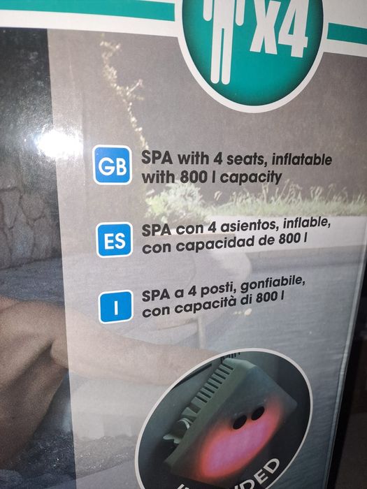 Infinite spa sistema banheira hidromassajem xtra 800 redondo NOVO