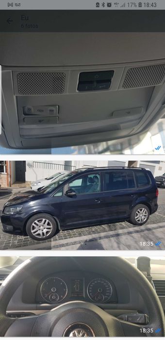 VW Touran 7 lugares