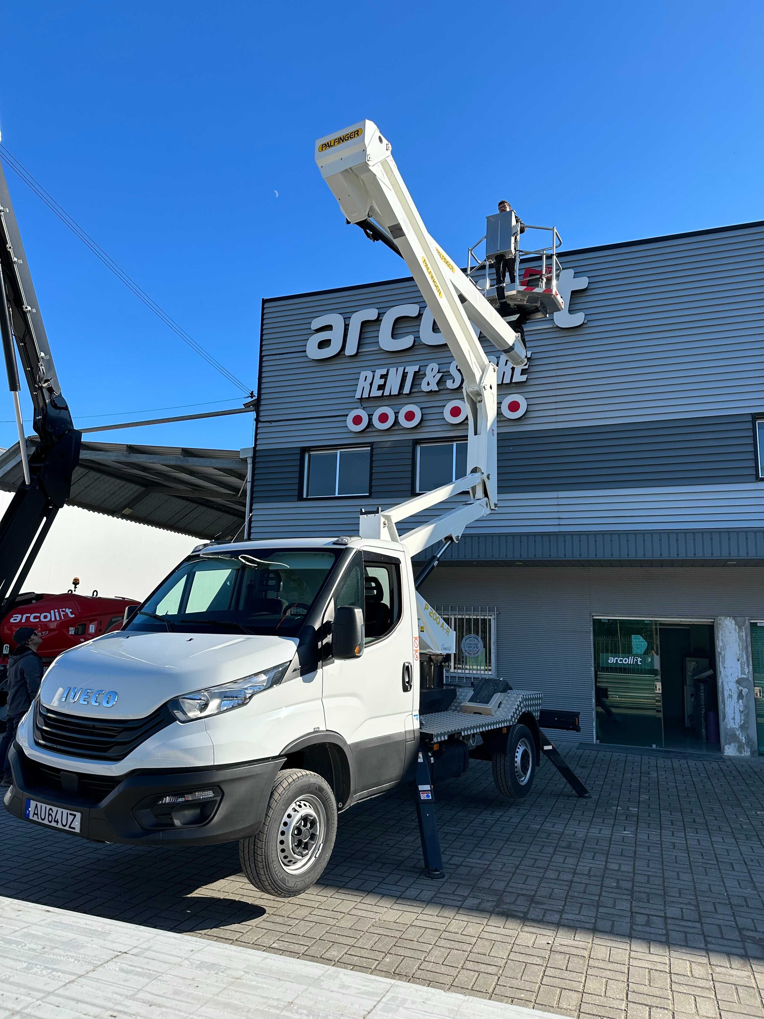 Aluguer de Carrinha com Plataforma Telescópica 20m!