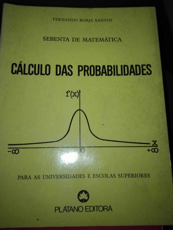 Livro Cálculo das Probabilidades de Fernando Borja Santos