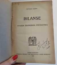 Bilanse. Studja ekonomiki prywatnej 1920