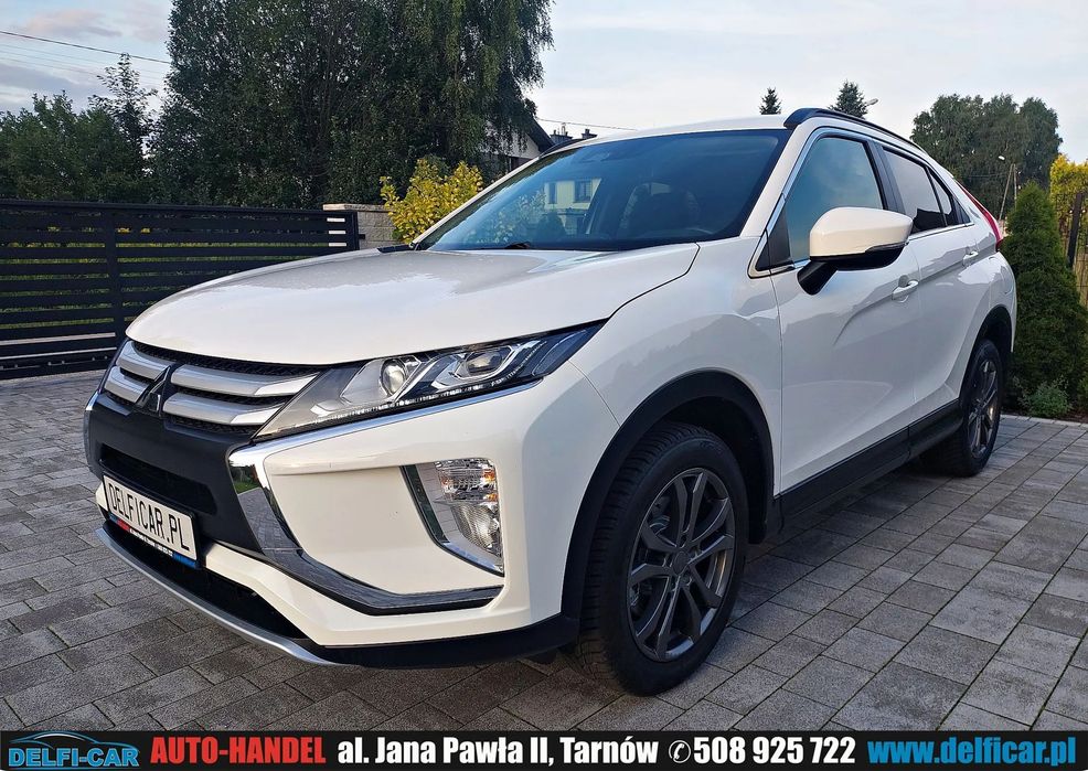 Mitsubishi Eclipse Cross Kamera Nawigacja CarPlay Android Auto Biała Perła