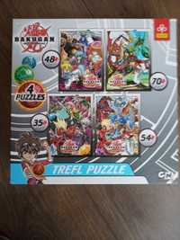 Puzzle Bakugan 4 plansze