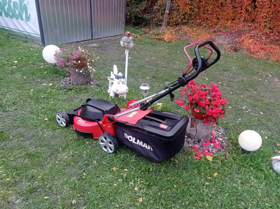 Kosiarka Elektryczna DOLMAR 1800W z Koszem ABS - Ładny Stan / Zadbane