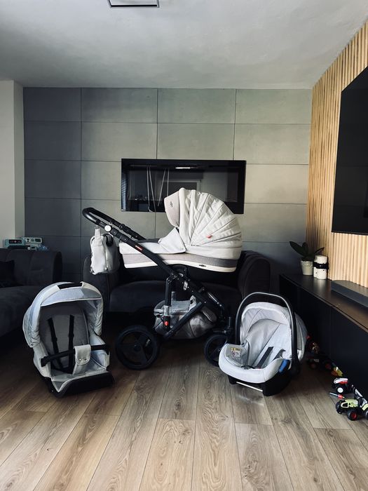 Wózek 3w1 Adamex Vicco z fotelikiem Avionaut