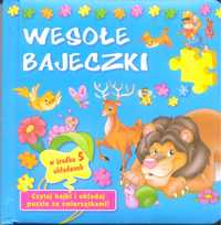 Wesołe bajeczki - książeczka z układankami