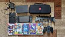 Nintendo Switch + gry + akcesoria