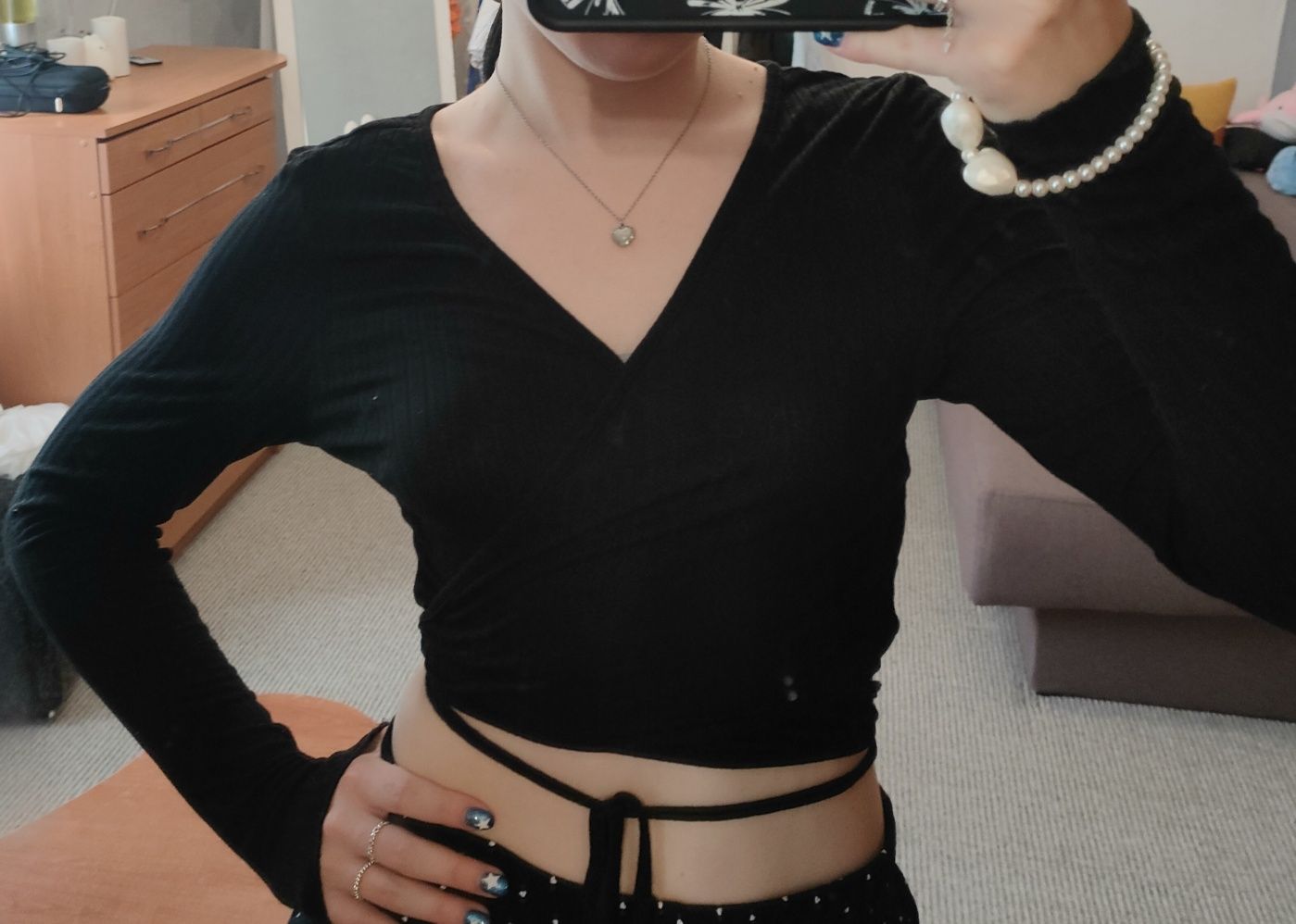 Кофтинка на запах Shein