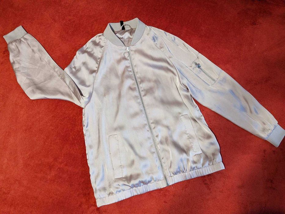 Брендовый женский бомбер H&M, 38 / М (оригинал, Швеция/P.R.C.)