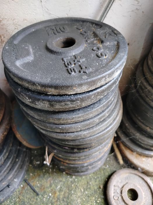 Obciążenie żeliwne  2 i 1 dymosa 2*5 hop Sport