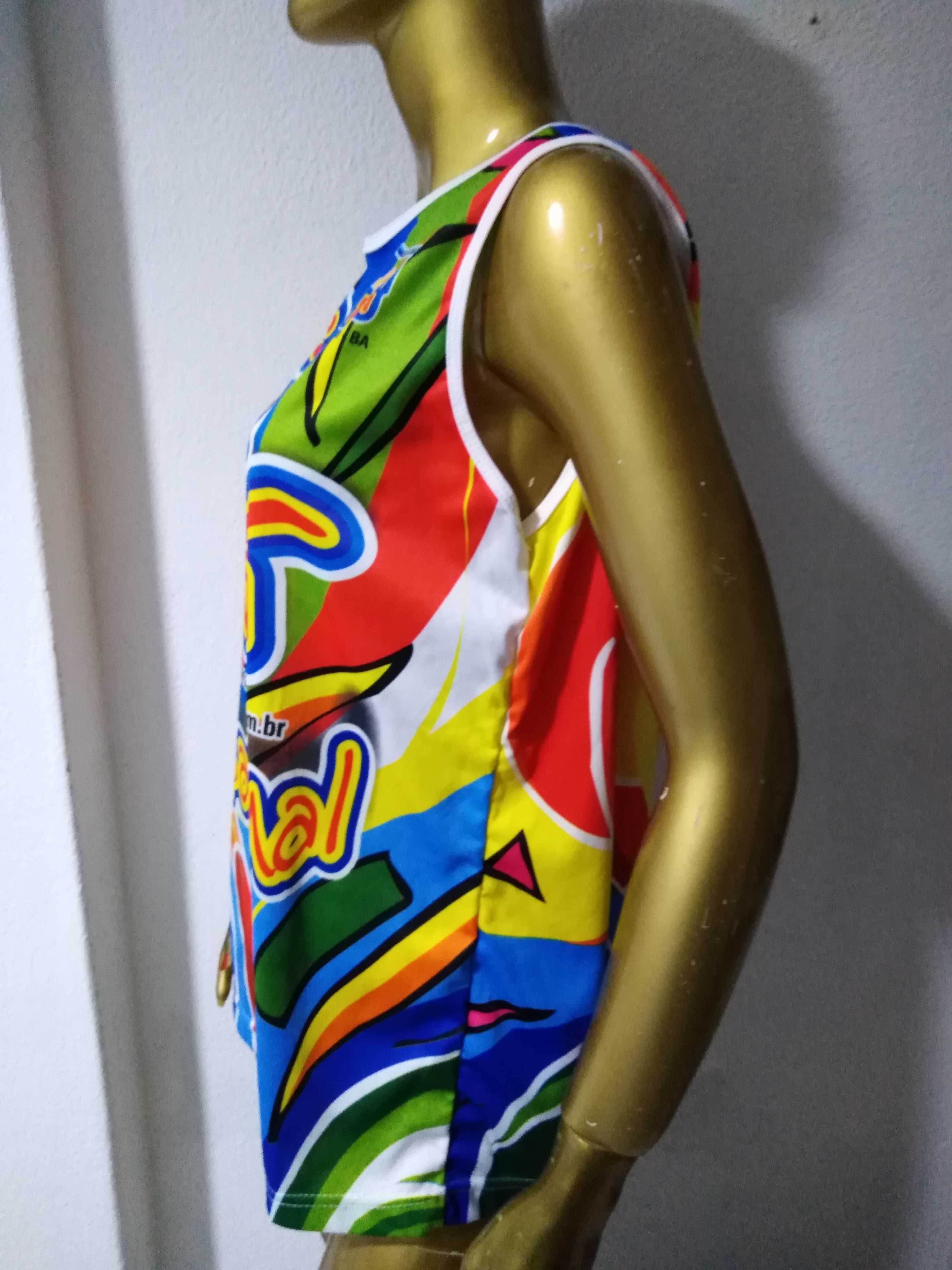 T-shirt sem mangas Point Silk