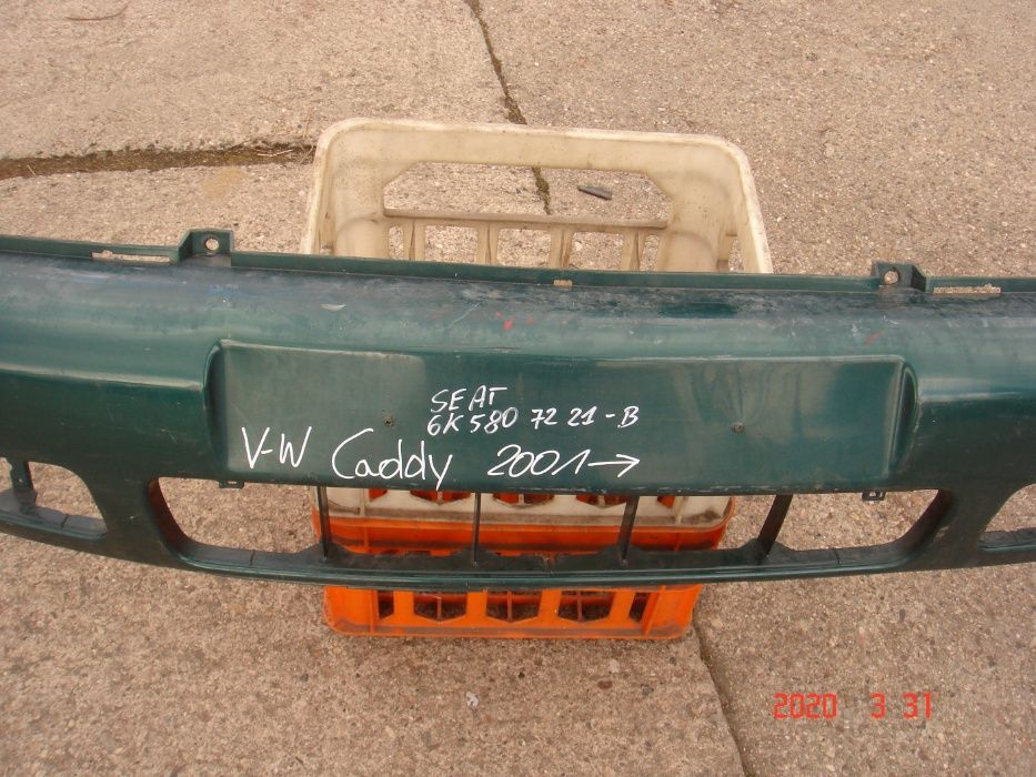 Zderzak przedni Seat,Volkswagen Caddy 2001