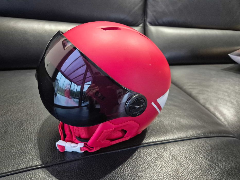 Kask narciarski i snowboardowy Wedze Dla Dzieci H-Kid 550 Z Szybą
