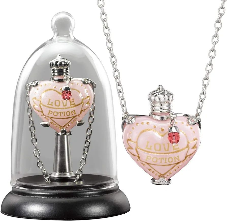 Harry Potter - poção do amor colar em expositor - The Noble Collection
