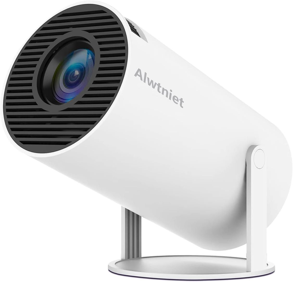 Projektor 4K z Android 11, ekran 200", Wi-Fi 6 i Bluetooth 5.0 biały