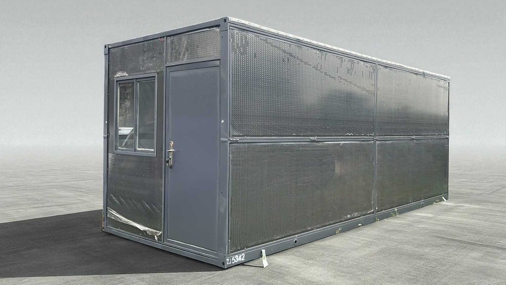 Kontener składany wzmocniony socjalno-biurowy rozkładany w 10min