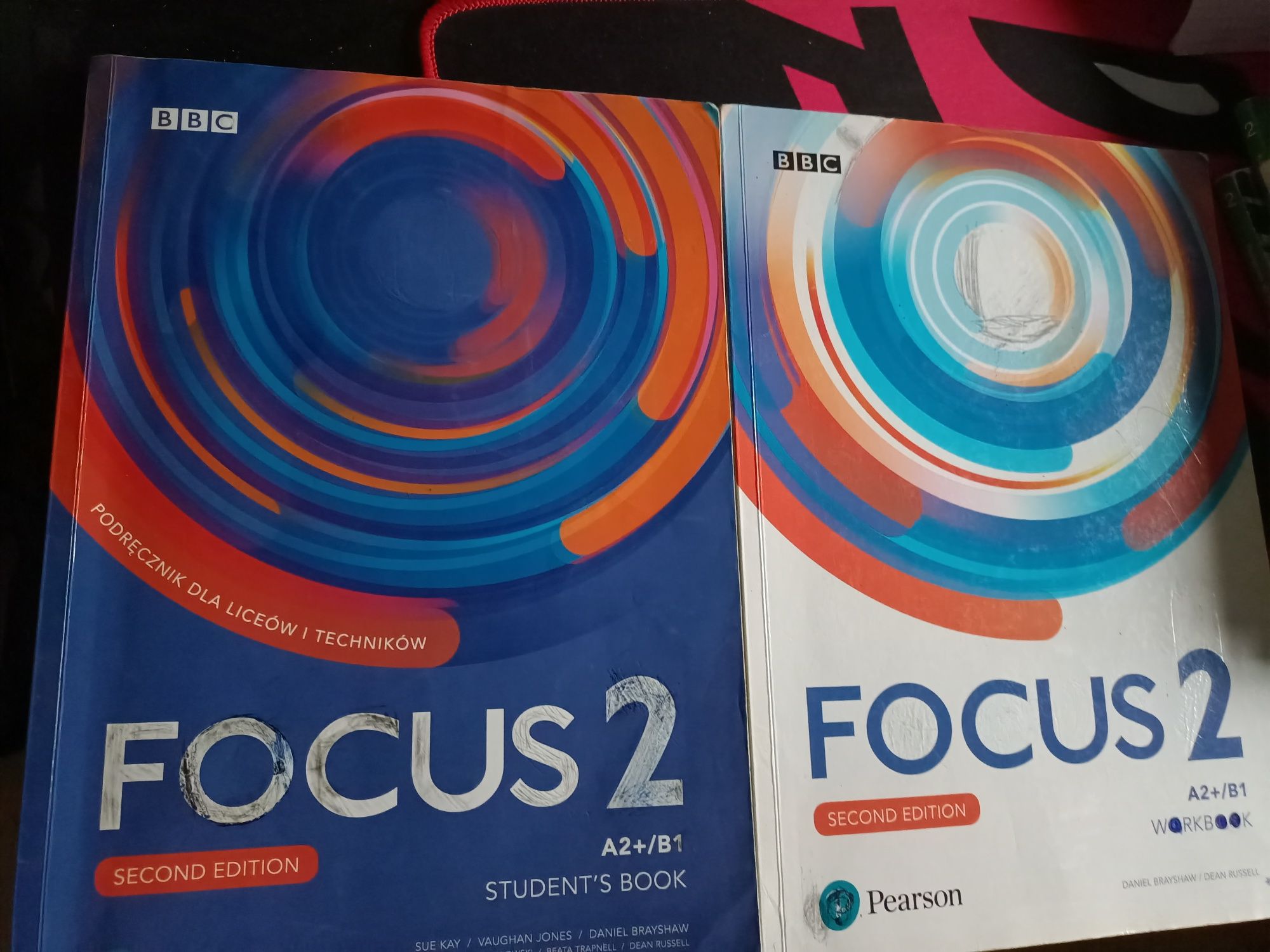Książka i ćwiczenia Focus 2 angielski
