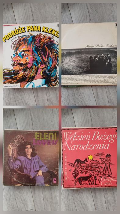 Płyty winylowe i pocztówkowe