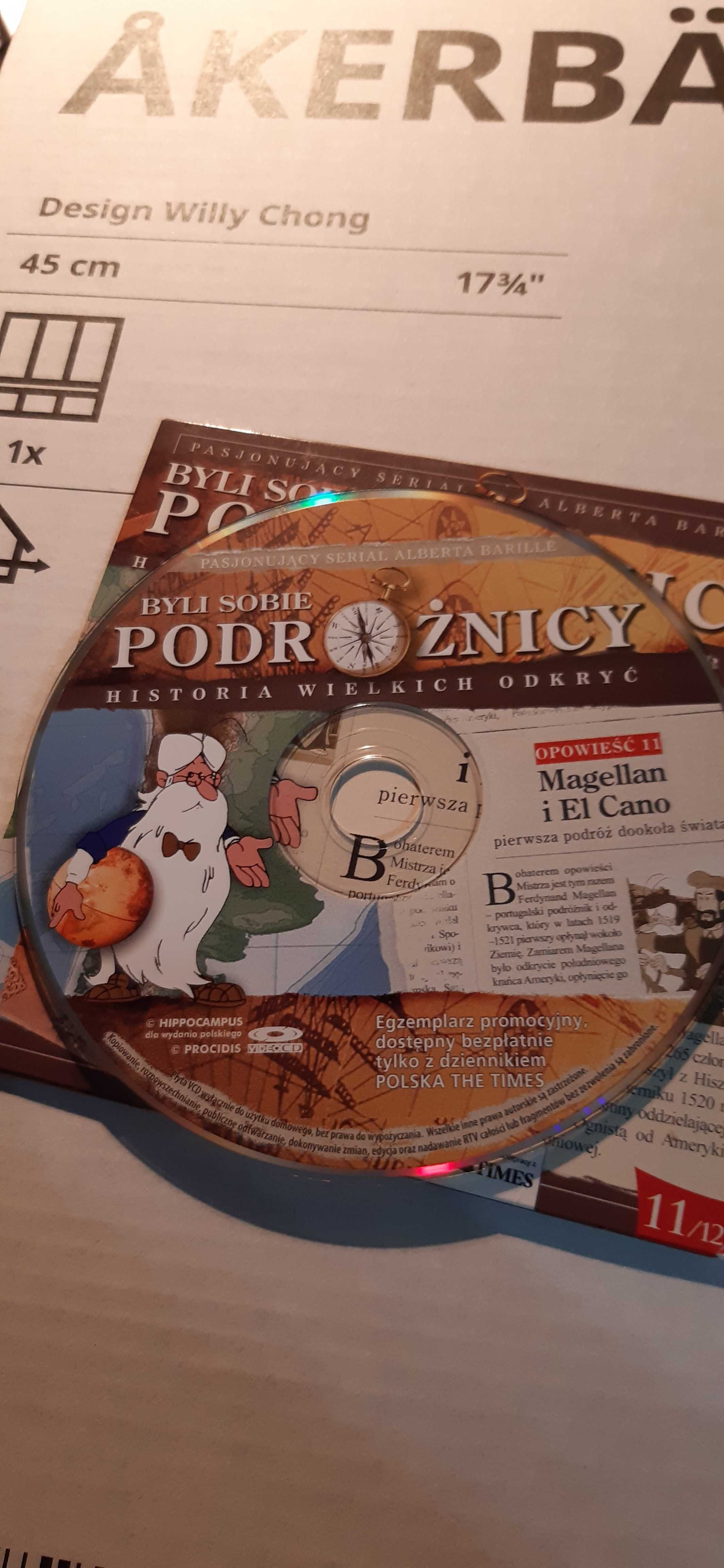 dvd bajka dla dzieci byli sobie podróżnicy magellan i el cano