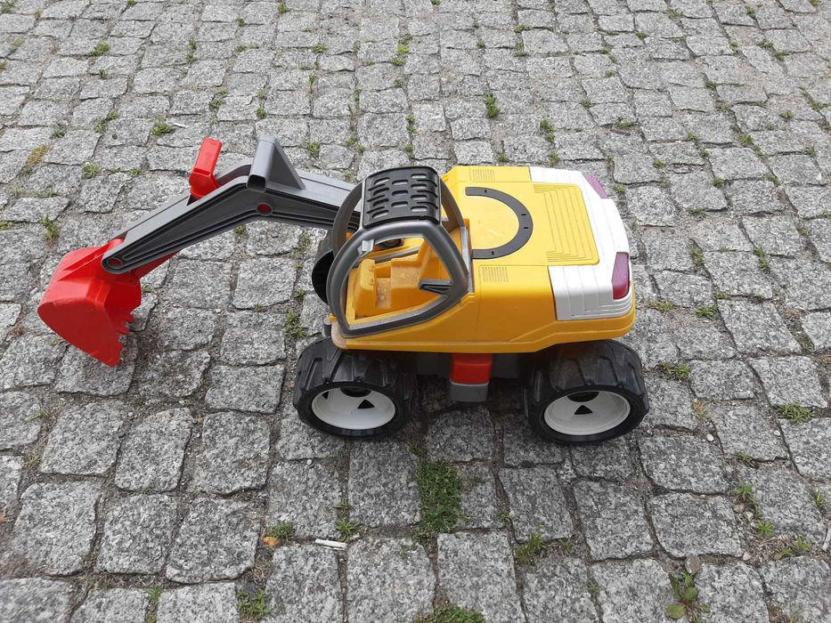 Zabawka dla dziecka Koparka duża z sterowaną manualnie łyżką