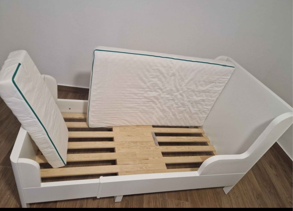 Cama de criança extencivel  BUSUNGE/com colchão