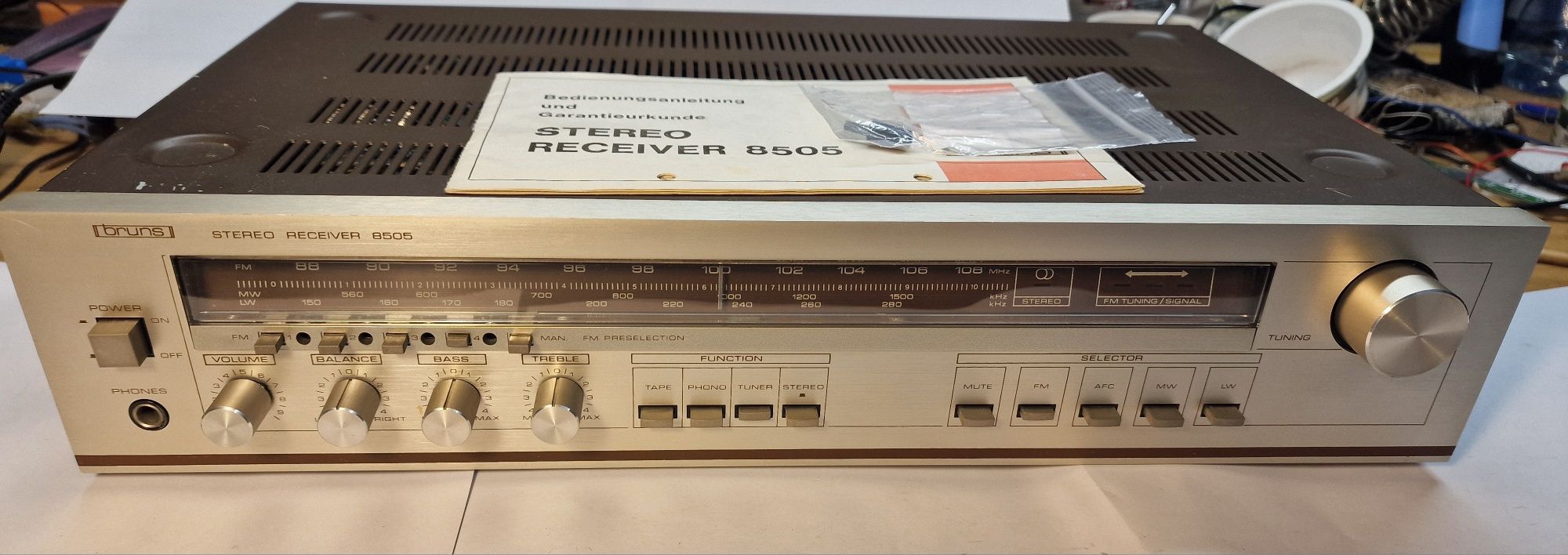 Stereo Receiver Bruns 8505