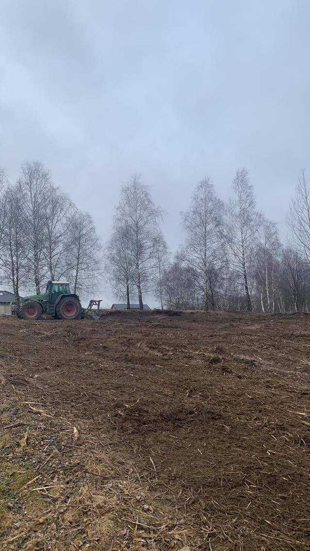 Karczowanie działek, wycinka drzew, mulczowanie, usługi mulczerem