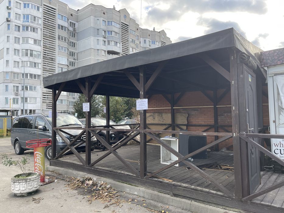 Продам конструкцію з дерева - тераса навіс альтанка бесідка